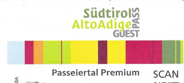 Alto Adige Guest Pass Passeiertal Premium